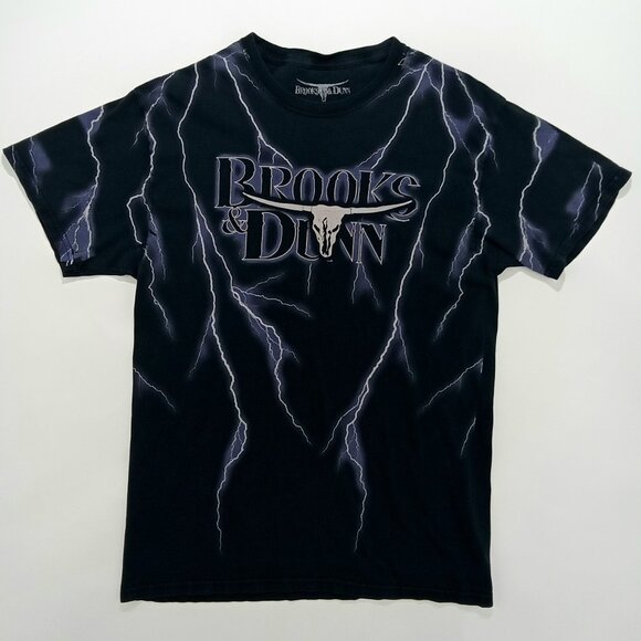 Retro Brooks And Dunn Electric Rodeo T Shirt Size:M - Picture 1 of 3